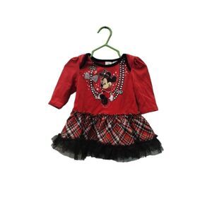 Disney baby mini mouse dress tool hem 3/6M‎
